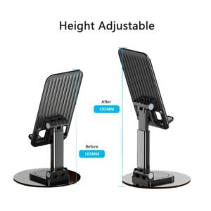 Mobile Stand Holder 360 Rotation Height & Angle Adjustable Stand